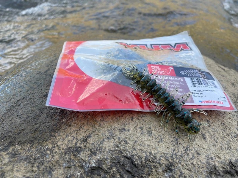 Yum Lures YUM HELLGRAMMITE-GB ضباب - Image 2
